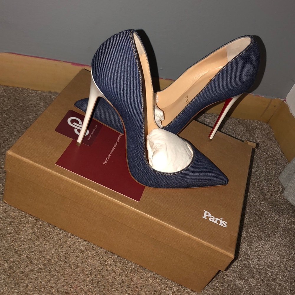 So Kate Denim/Jazz Calf Heel